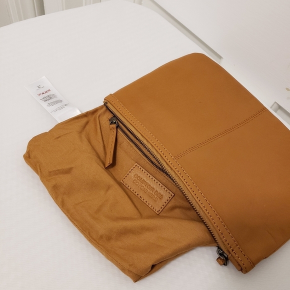 Comptoir Des Cotonniers Woven Leather Large Clutch/Wristlet, Zip Close - Picture 9 of 15